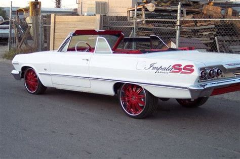 Find used 63 impala SS Convertible in Lancaster, California, United States