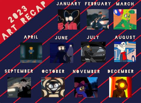 2023 Art Recap by Ostan5000 on Newgrounds