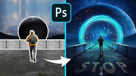 Unstoppable Photo Manipulation Tutorial Photoshop Youtube