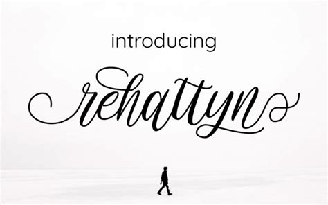 Descargar Fuente Rehattyn Calligraphy Gratis En Ifont