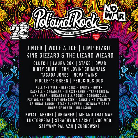 Pol And Rock Festival Lineup Angil Giuditta