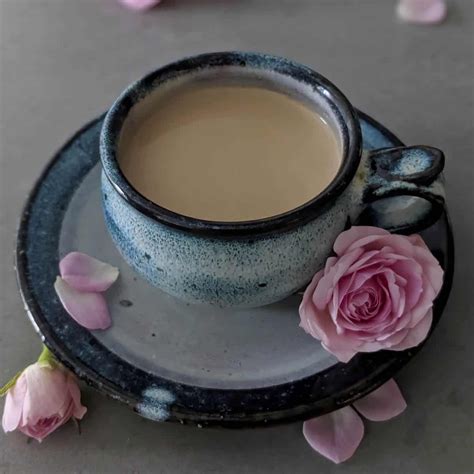 Hot Milk Tea In Spiced Milk Tea Masala Chai