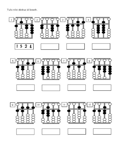 Latihan Abakus Tahun 1 Pdf Bubblynotes Malaysia Parenting Lifestyle