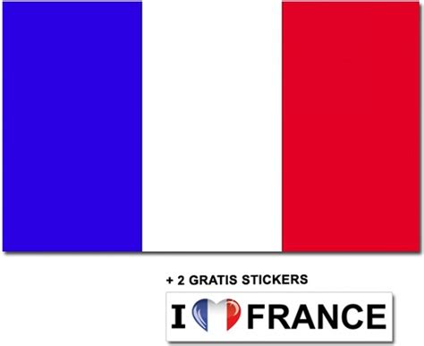 Franse Vlag 2 Gratis Stickers Bol