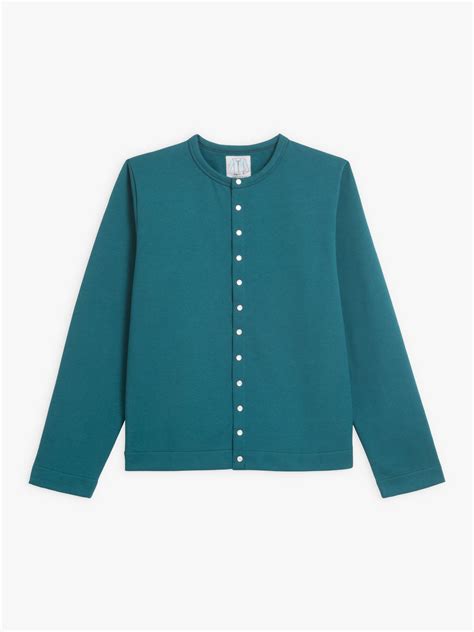 Cardigan Pression Nacre Vert Agn S B