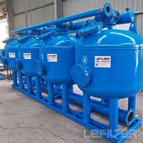 Multimedia Sand Filter Carbon Sand Quartz Sand Filter Water Treatment