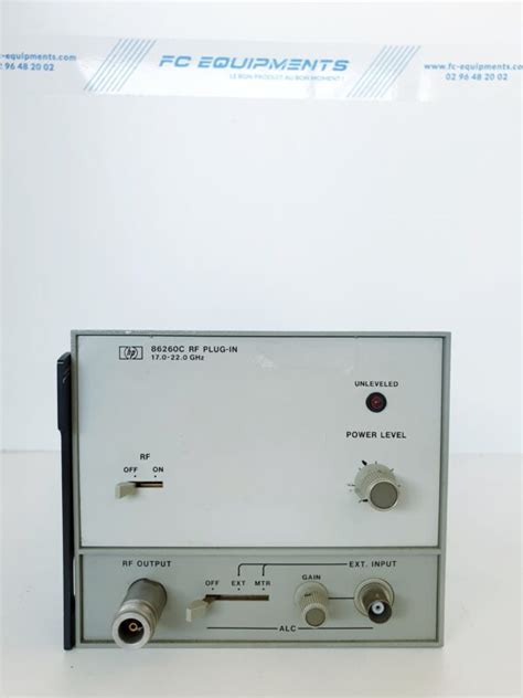 C Module Oscillateur A Balayage Rf Keysight Technologies