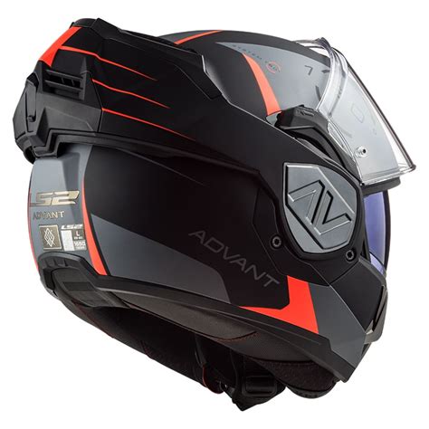 Casco Ls Ff Advant Codex Negro Mate Titanio