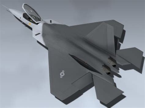 YF-22 3d Model by Mesh Factory