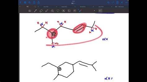 Goc Hyperconjugation Counting Alpha Hydrogen Youtube