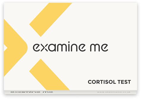 Cortisol Test • examineme.co.uk