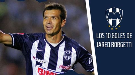 Todos Los Goles De Jared Borgetti Con Monterrey Goal Youtube