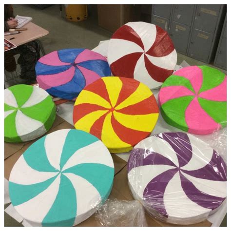 Homecoming Dance Theme Candyland My Art Students Made Giant Paper