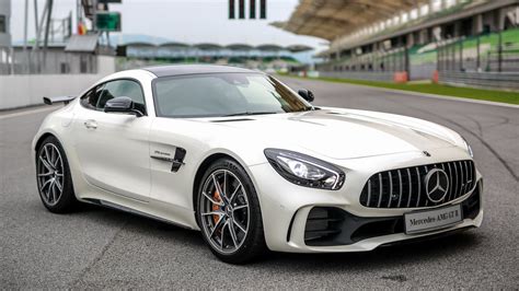 Download Car White Car Coupé Fastback Vehicle Mercedes Amg Gt R Hd