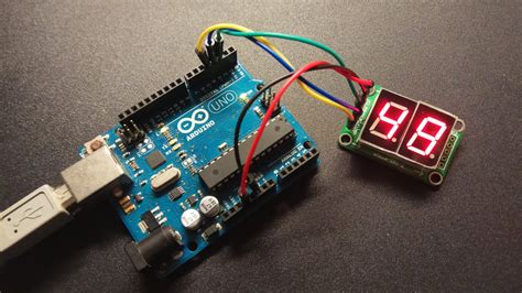 Arduino And Digit Seven Segment Module Ardumotive Arduino Greek