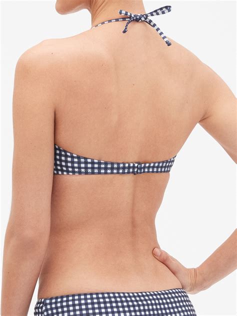 Twist Front Bandeau Bikini Top Gap Factory