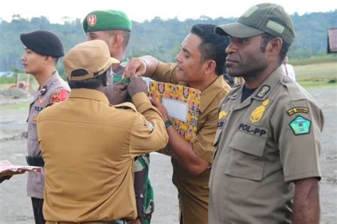 Dansatgas Mobile Yonif 411 Kostrad Hadiri Apel Gelar Pasukan Operasi