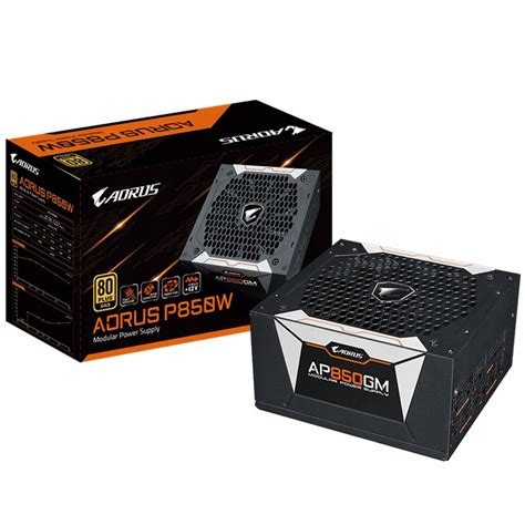 Zasilacz Komputerowy ATX Gigabyte AP850M Aorus 850 W Modularny PLUS