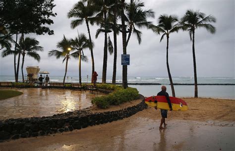 Maui Big Island Saturated As Tropical Storm Moves On From Hawaii