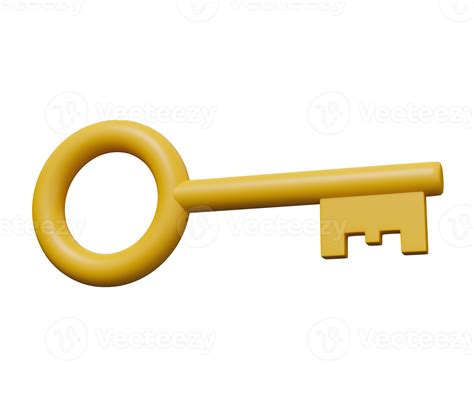 Key 3d Icon 21456455 Png