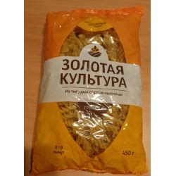 Отзыв о Макаронные изделия Золотая культура | Вполне годный вариант