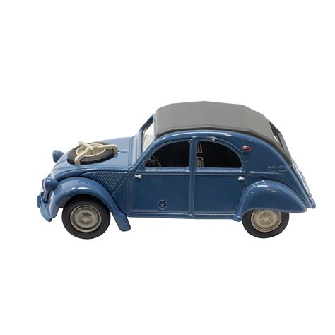 Vente Miniature Citroën 2CV 4X4 Bleu Cyclades MEHARI CLUB CASSIS