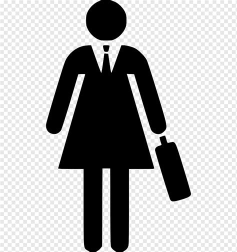 Computer Icons Businessperson Business Woman People Logo Monochrome