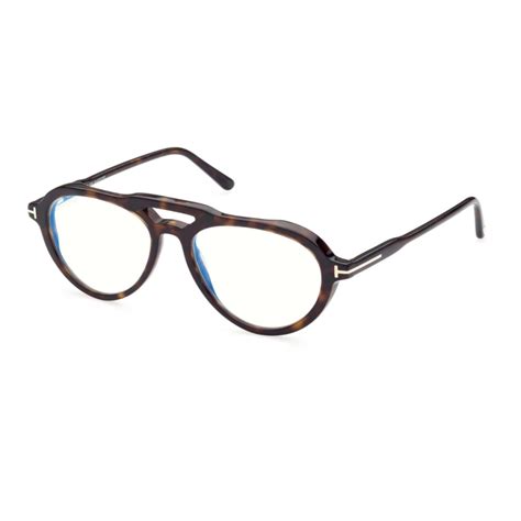 Occhiali Clip On Tom Ford Navigator Ft5760 B 052 Dark Havana