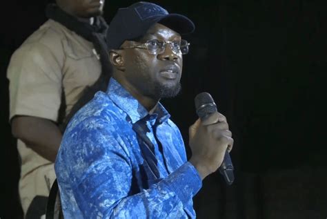 Ousmane Sonko en meeting à Thiès Le Sénégal na pas besoin d