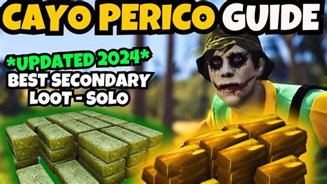 GTA 5 Online SOLO Elite Cayo Perico Heist Guide Best Secondary Loot