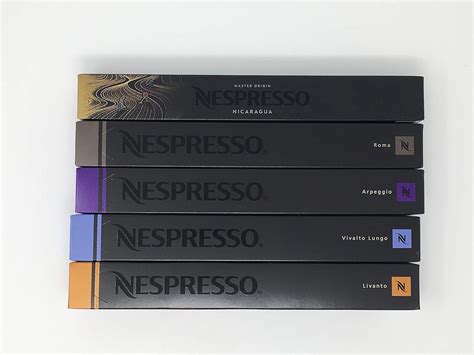 Nespresso Variety Pack 50 Capsules Roma Nicaragua Vivalto