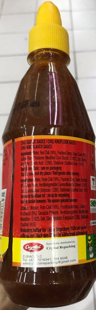 Pantai Chili Garlic Sauce 435mL On Carousell