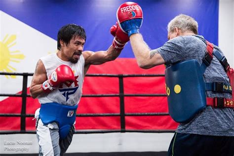 Manny Pacquiao Arrives In La For Training