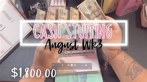 August 2022 Cash Envelope Stuffing Cashenvelopes