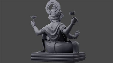 Lord Ganesha 3D Model $120 - .blend .fbx .obj - Free3D