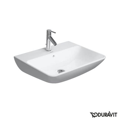 Duravit Me By Starck Lavabo Blanc Wondergliss Trou De Robinet