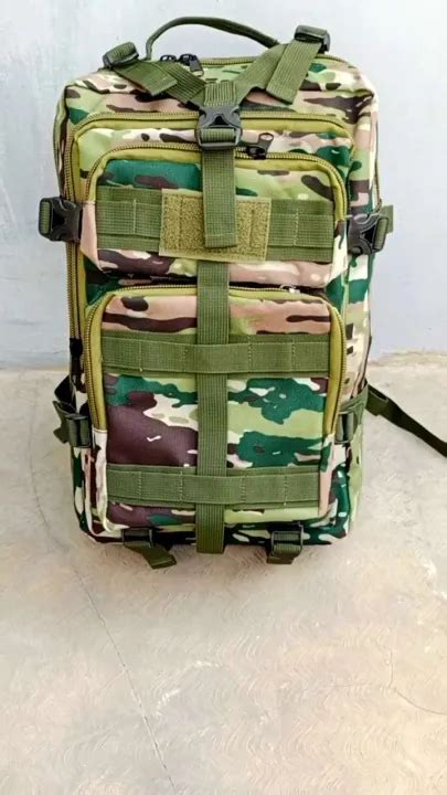 Tas Ransel Army P Tas Punggung Army Model Lebanon Loreng Multicam Tni