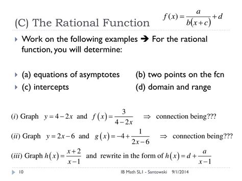 PPT Lesson 13 Rational Functions PowerPoint Presentation Free