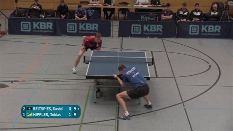 David Reitspies Vs Tobias Hippler TTBL Selected YouTube