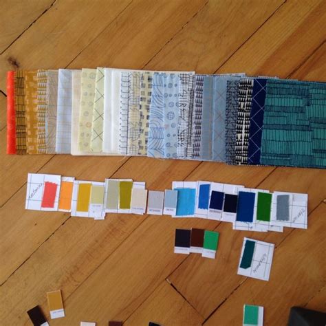 Coordinating Konas New Architextures Crosshatch Colors And Swatch