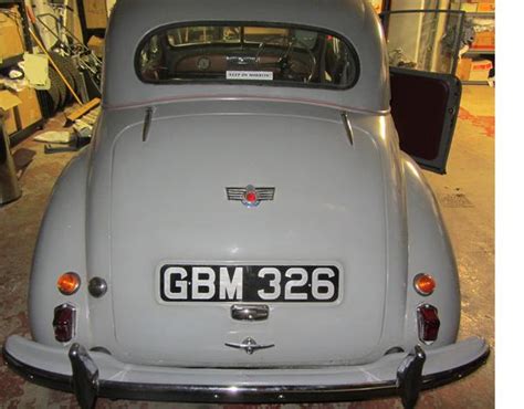 1953 Morris Minor Series II Saloon 2 Door GBM326 Registry The