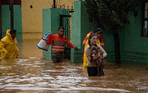 Fuertes Lluvias Inundan San Cristóbal De Las Casas Chiapas La