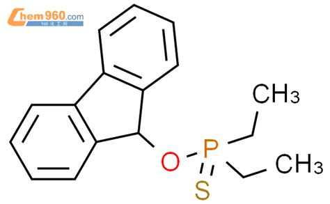 62246 92 8 PHOSPHINOTHIOIC ACID DIETHYL O 9H FLUOREN 9 YL ESTER化学式