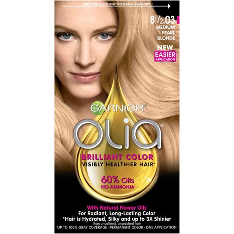 Garnier Olia Oil Powered Permanent Hair Color Kit Medium