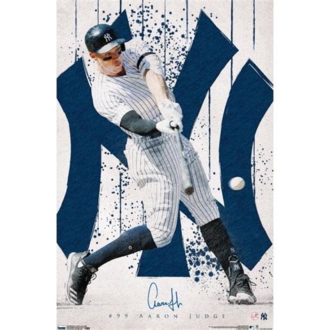 MLB New York Yankees - Aaron Judge 20 Wall Poster, 22.375" x 34" - Yankeesfanhome.com