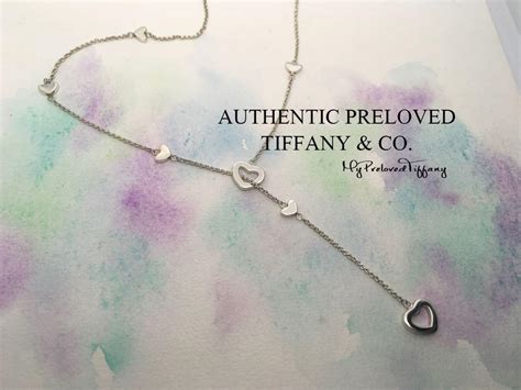 Excellent Authentic Tiffany Co Star Lariat Necklace Silver Women S