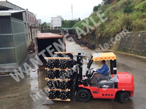Heavy Truck Trailer Axle Front Rear Drive Axle For Live Axle Assembly