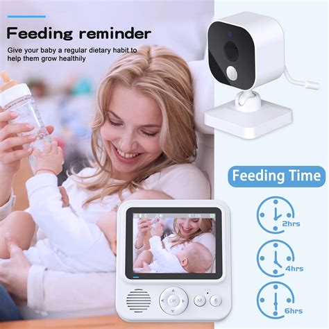 New Design Inch Night Vision Temperature Cry Alert Baby Sleep