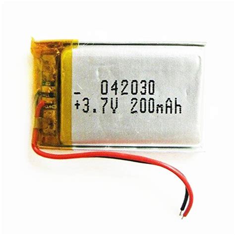 Polymer Lithium Battery V Mah Ce Fcc Rohs Msds