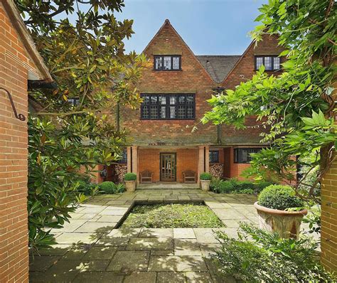 The Grade Ii Listed Woolverstone House In Suffolk Designed By Sir Edwin Lutyens Via The